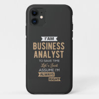 im a business analyst to save time