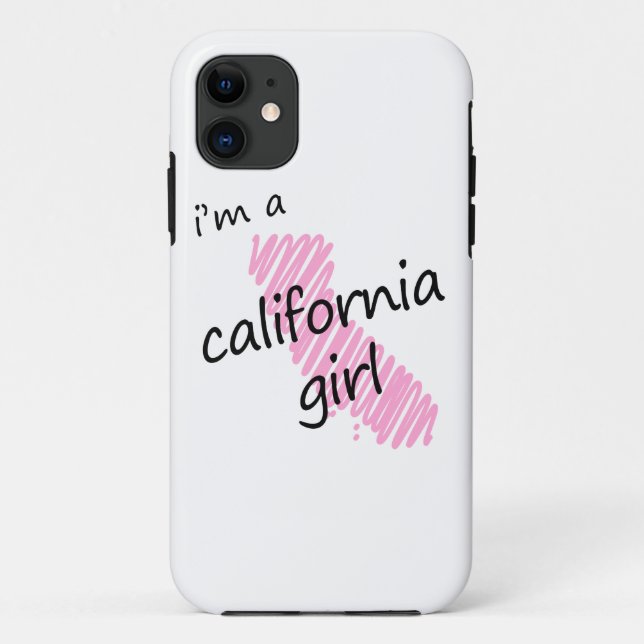 I'm a California Girl Case-Mate iPhone Case (Back)