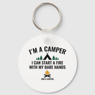 I'm A Camper Key Ring