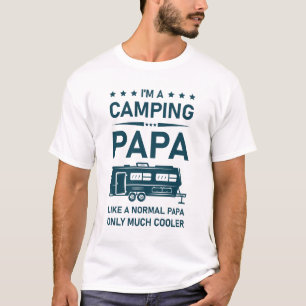 I'm a Camping papa - Outdoor Adventure T-Shirt