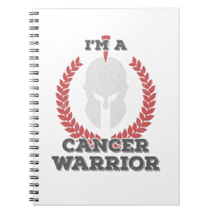 I'm a Cancer Warrior Cancer Awareness Gift Gift Notebook