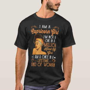 I'm A Capricorn Girl Black Women  Capricorn Girl T-Shirt