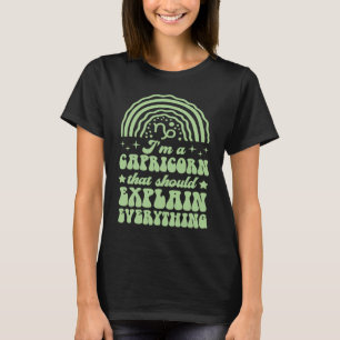I'm A Capricorn That Should Explain Everything Boh T-Shirt
