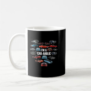 i'm a car aholic coffee mug