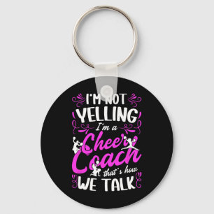 I'm A Cheer Coach Cheerleading Coach Cheerleader C Key Ring