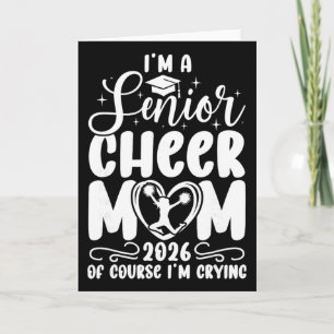 I'm A Cheer Senior Mum 2026 Cheerleading Senior Mo Card