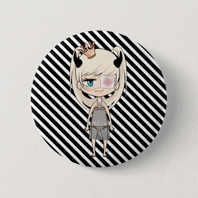 I'm a Chibi Princess Pin (Front)