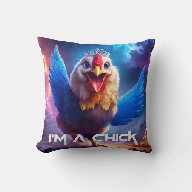 I'M A CHICK CUSHION (Front)
