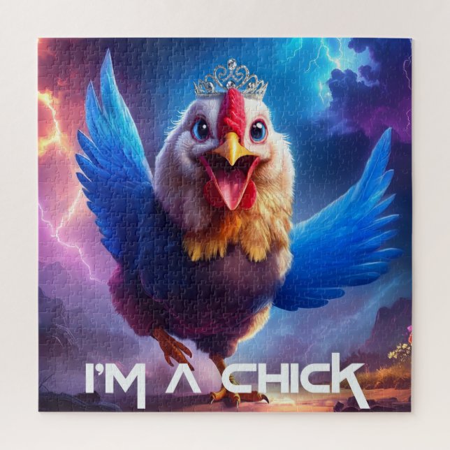 I'M A CHICK JIGSAW PUZZLE (Vertical)