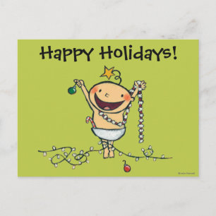 I'm a Christmas Tree! Holiday Postcard