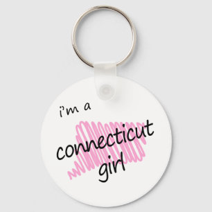 I'm a Connecticut Girl Key Ring
