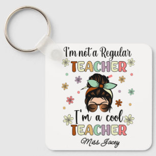 I'm A Cool Teacher, funny Teacher Appreciation Key Ring