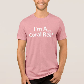 I'm A Coral Reef Lazy Halloween Costume Tri-Blend Shirt