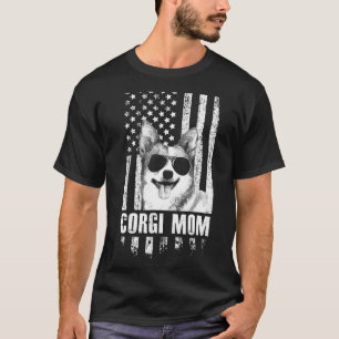 Im A Corgi Mum Flag For Holiday Mother Day T-Shirt