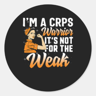 I'm A Crps Warrior Complex Regional Pain Syndrome  Classic Round Sticker