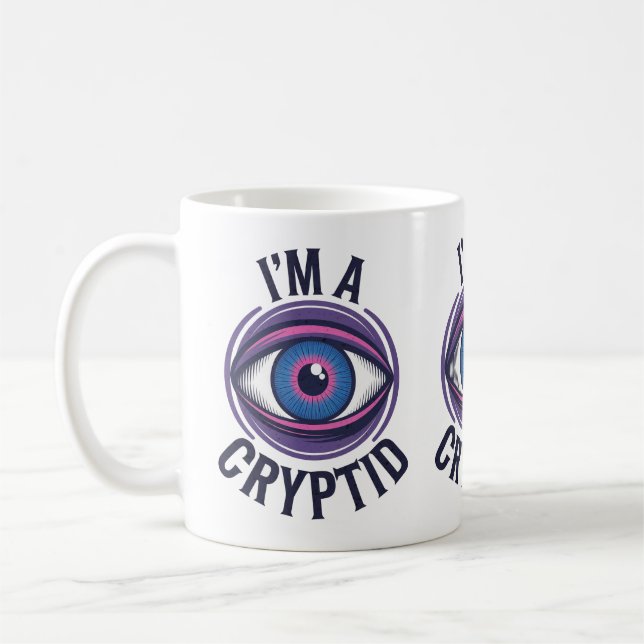 I'm a Cryptid Coffee Drink Mug (Left)
