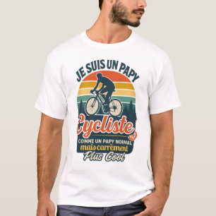 I'm a cycling grandpa like a normal grandpa T-Shirt
