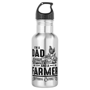 I'm A Dad and A Farmer Farming 532 Ml Water Bottle