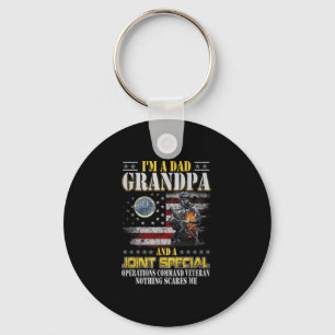 I'm A Dad Grandpa And A Joint Special Operations C Key Ring