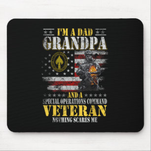 Im A Dad Grandpa Special Operations Command Socom Mouse Pad