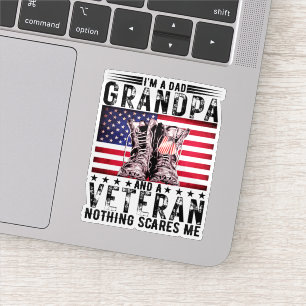 I'm A Dad Grandpa Veteran Fathers Day Sarcastic
