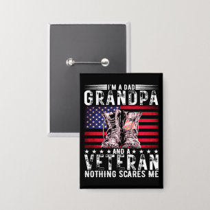 I'm A Dad Grandpa Veteran Funny Father Retirement