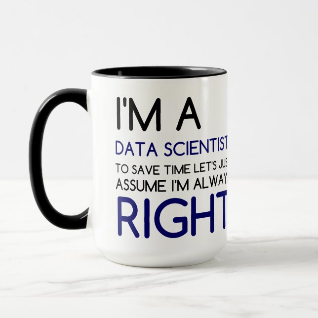 I'M A DATA SCIENTIST MUG (Left)