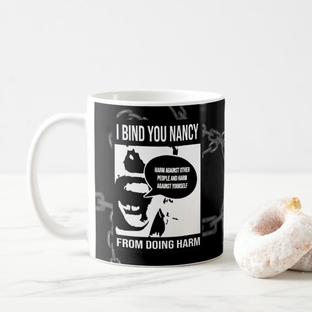 I'm a Delicate Flower  Coffee Mug (With Donut)