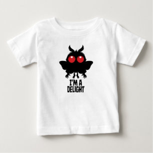 I'm A Delight Mothman Creepy Cute Cryptid Baby T-Shirt