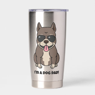I'm a Dog Dad  - perfect for Father's Day Insulated Tumbler