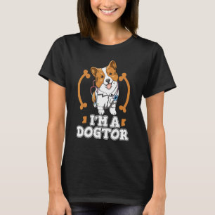 I'm A Dogtor Dog Women Corgi Doggy Love 1 T-Shirt