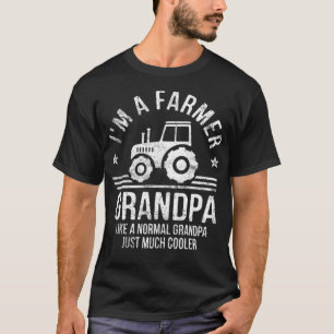Im A er Grandpa Rancher Gifts Tractor gay rights a T-Shirt