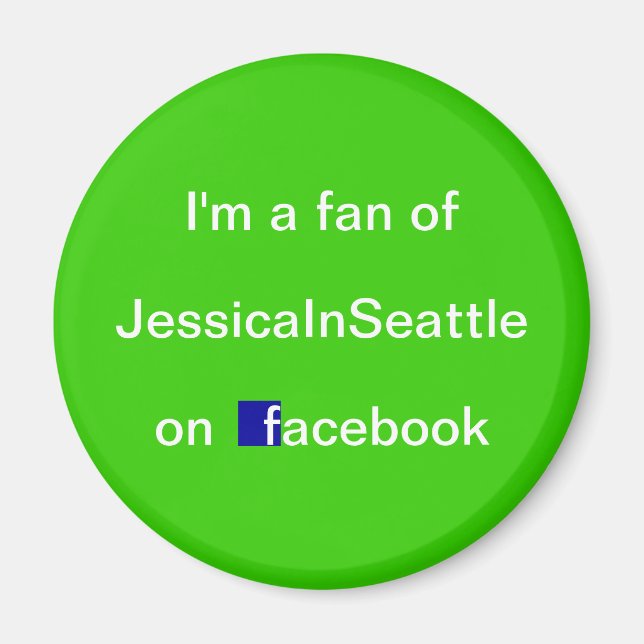 I'm a Fan Magnet (Front)