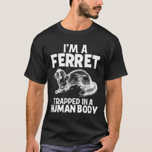 Im A Ferret Animal Kid Girl Tee
