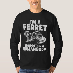 Im A Ferret Animal Kid Girl Tee