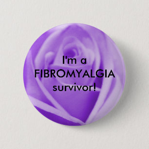 I'm a FIBROMYALGIA survivor! - button
