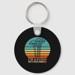 I'm A Fungi Funny Morel Mushroom Foraging Fungi Hu Key Ring