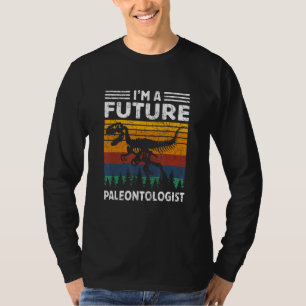 I'm A Future Paleontologist Vintage Paleontology D T-Shirt