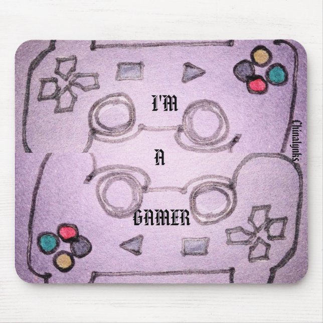 I'M A GAMER MOUSEPAD (Front)