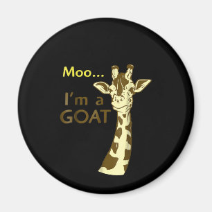 I'm A Goat Cool Confusing Giraffe Magnet