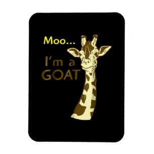 I'm A Goat Cool Confusing Giraffe Magnet