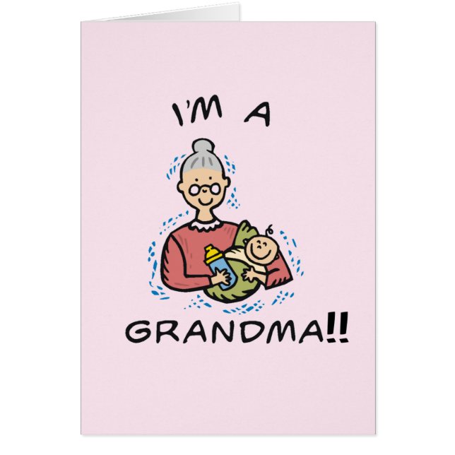 I'm a Grandma-Grandma and Baby (Front)