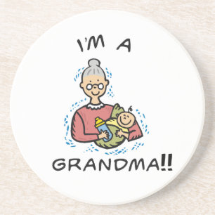 I'm a Grandma-Grandma and Baby Gifts Coaster