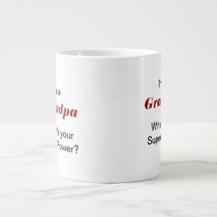 I'm a Grandpa Large Coffee Mug