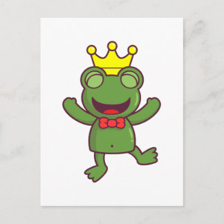 I'm a Green Frog Postcard
