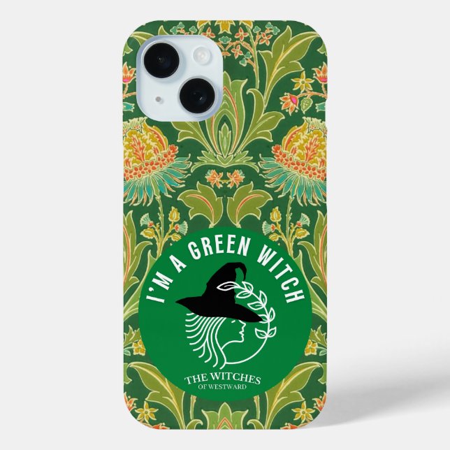 I'm A Green Witch! Case-Mate iPhone Case (Back)