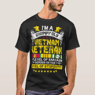 I'm A Grumpy Old Us Vietnam Veteran T-Shirt
