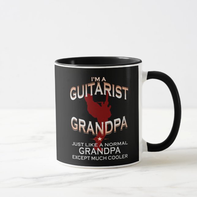 I'm a guitarist grandpa... mug (Right)