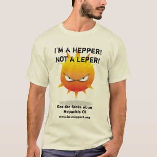 I'm a Hepper! Not a Leper! T-Shirt