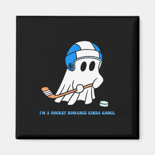 I'm A Hockey Romance Kinda Ghoul Halloween Lover Magnet